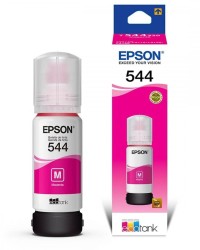 Detalhes do produto Garrafa para Ecotank margenta T544 - T544120 - Epson