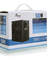Detalhes do produto Fonte ATX 500w Real Pc Knup Kp-522 500w