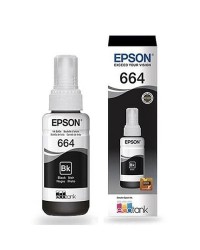 Detalhes do produto Garrafa para Ecotank preto T664 - T664420AL - Epson PT 1 UN
