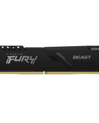 Detalhes do produto Memoria GAMER DDR4 8GB 3200MHz CL16 FURY BEAST Kingston