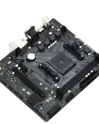 Placa Mãe AM4 ASROCK A520M-HVS RAID - ( 2x DDR4 / 1x VGA / 1x HDMI / 2x USB 2.0 / 4x USB 3.2 / 1x slot PCI Express 3.0 x16 / 1x slot PCI Express 3.0 x1 ) - Compatível com os processadores AMD Ryzen 3ª, 4ª e 5ª Gerações AM4 - Foto 1