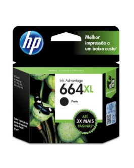 Cartucho De Tinta Hp 664xl Black Original