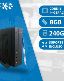 NFX PC ( INTEL CORE I5 4ª GERAÇÃO / 8GB / SSD 240GB / VESA )