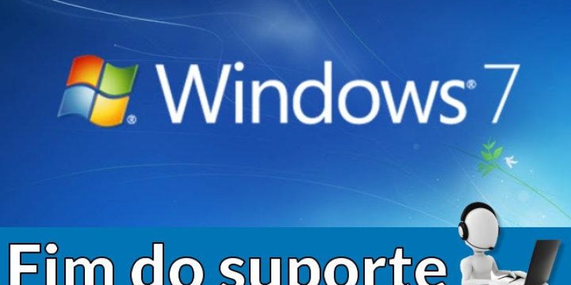 O suporte ao Windows 7 terminará em 14 de janeiro de 2020