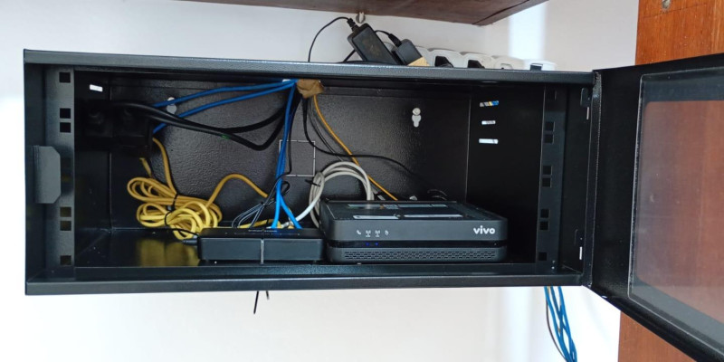  Mudança e Organização na Infraestrutura da Rede local