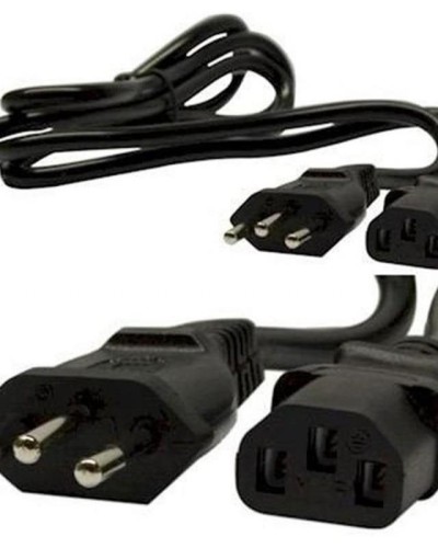 Detalhes do produto Cabo De Força Energia Para Computador 10a Tripolar
