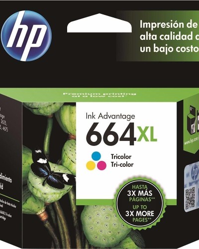 Detalhes do produto Cartucho Hp 664xl Color Original - 8ml