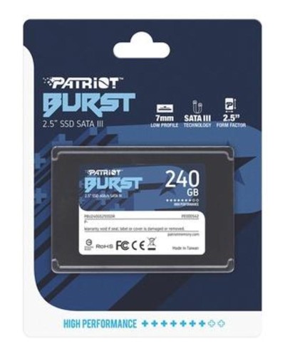 Detalhes do produto HD SSD Patriot 2.5 Sata III (240GB)