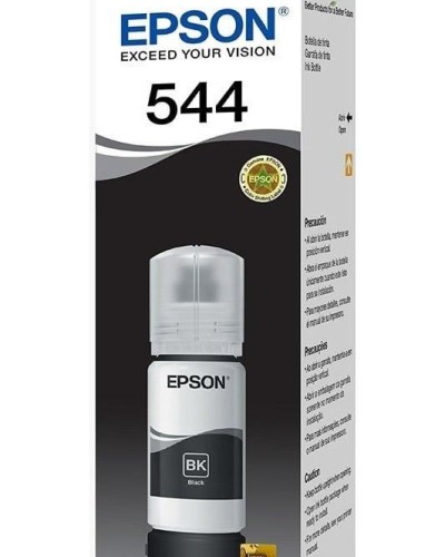 Detalhes do produto Garrafa para Ecotank Preto T544 - T544120 - Epson