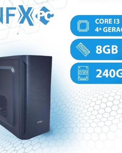 Detalhes do produto DESKTOP COM PROCESSADOR I3 4º Geração E 8GB DE RAM
