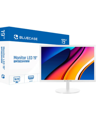 Detalhes do produto Monitor Bluecase Led Full Hd 19 Hdmi Branco