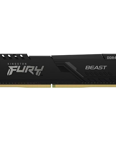 Detalhes do produto Memoria GAMER DDR4 8GB 3200MHz CL16 FURY BEAST Kingston