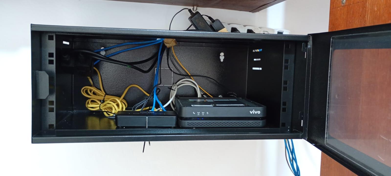  Mudança e Organização na Infraestrutura da Rede local